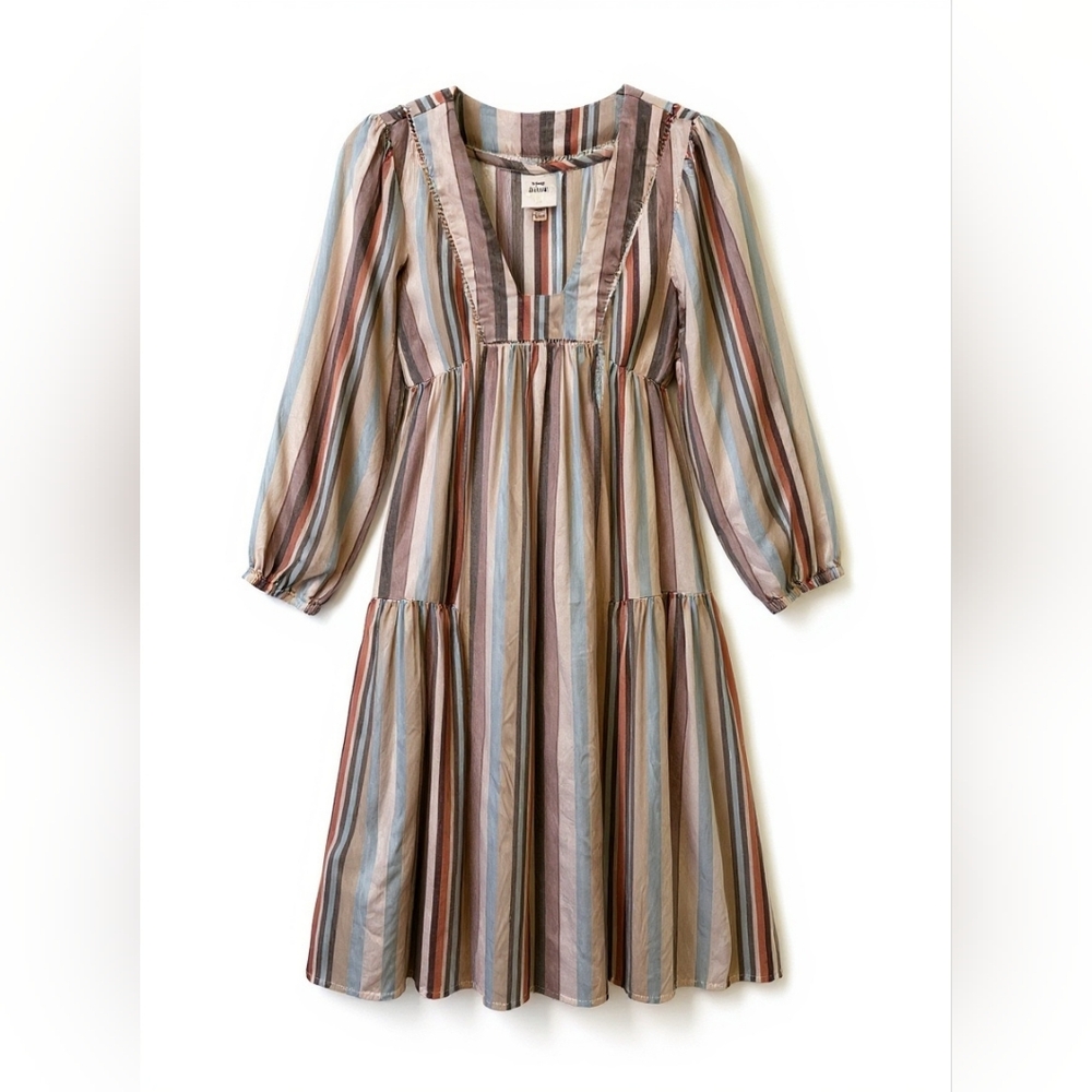 Knox Rose Multicolor Striped Dress Sz XS